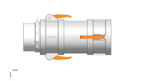 DN100长300mmA型接头套装 A连接部件缩略图
